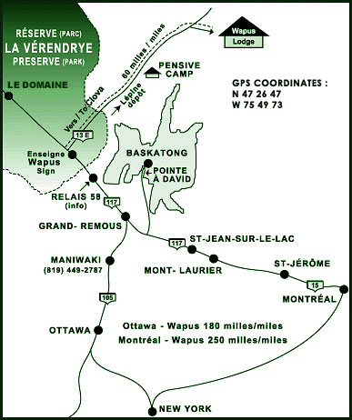 How to get to Wapus...