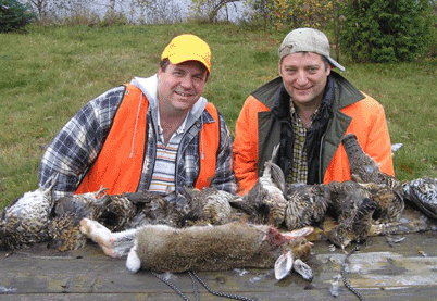 At Wapus, small game is abundant...